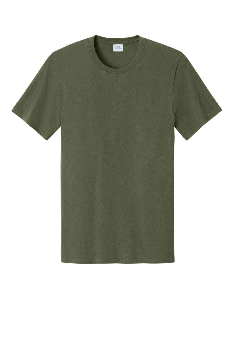 Port & Co Easy Cotton Tee - Olive Drab Green
