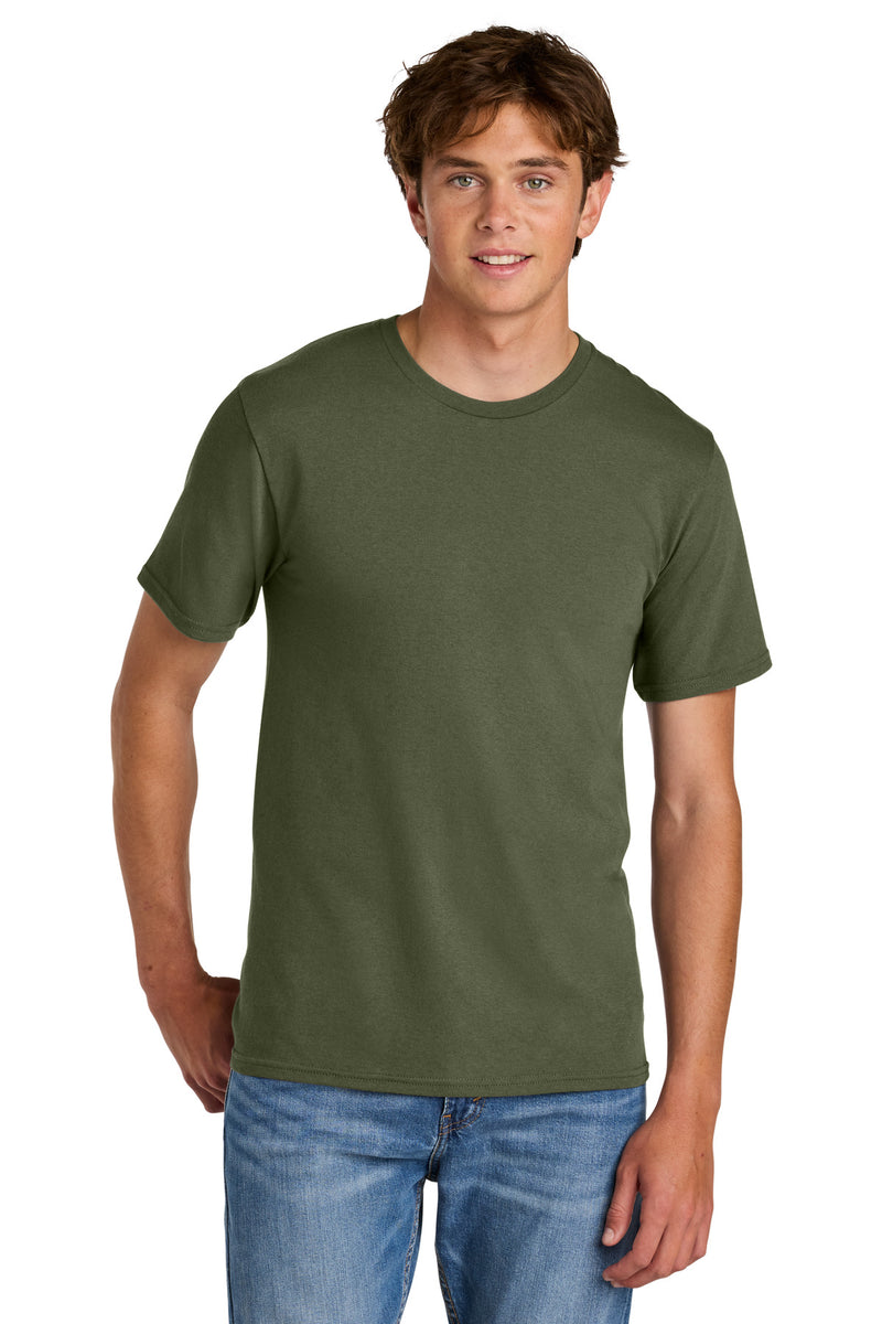 Port & Co Easy Cotton Tee - Olive Drab Green