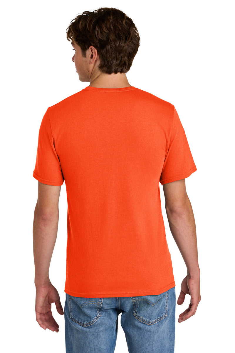 Port & Co Easy Cotton Tee - Orange