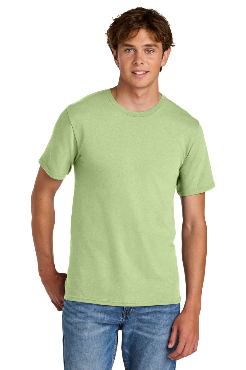 Port & Co Easy Cotton Tee - Pistachio