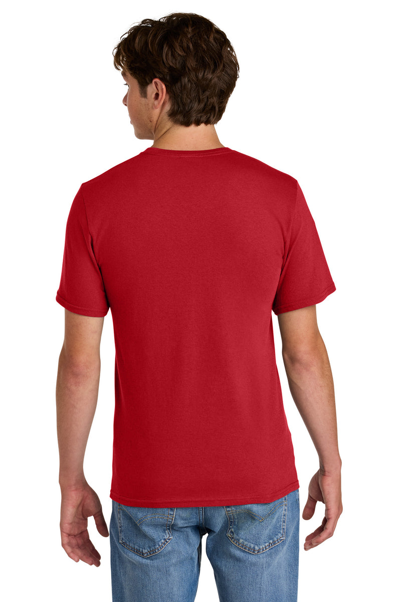 Port & Co Easy Cotton Tee - Red