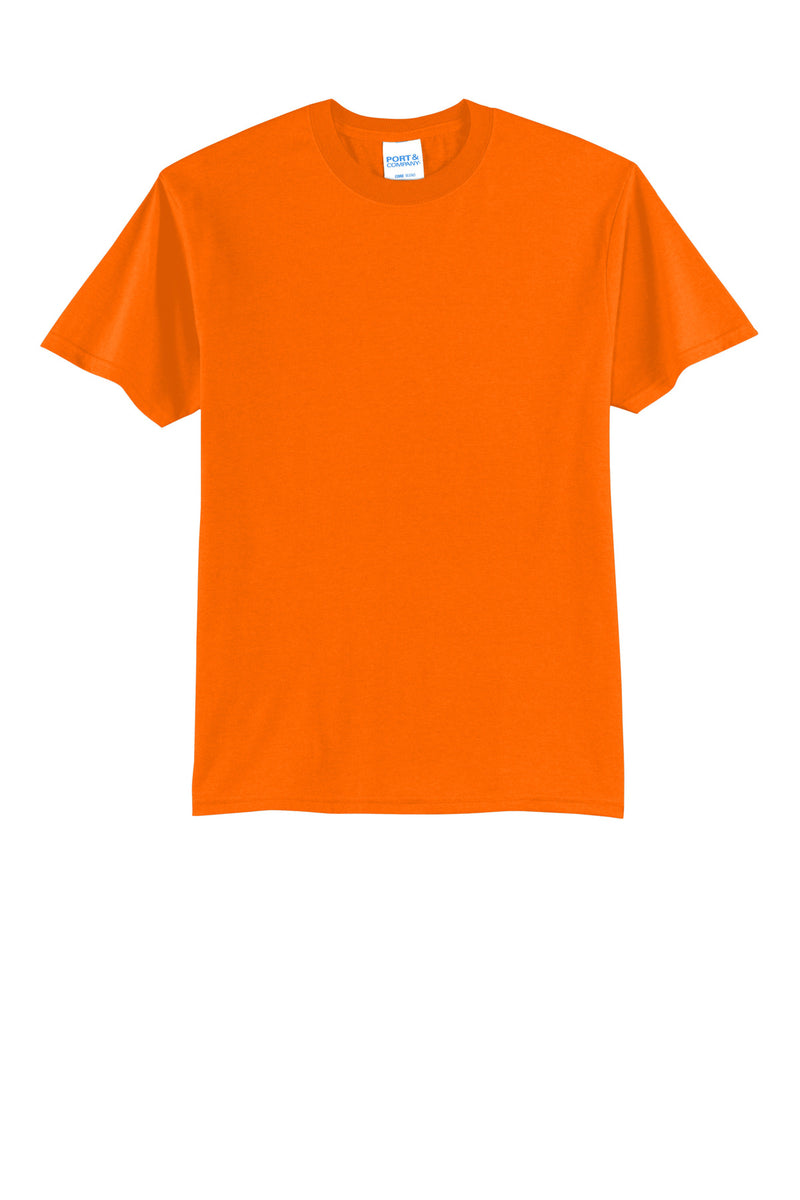 Port & Co Easy Cotton Tee - S. Orange