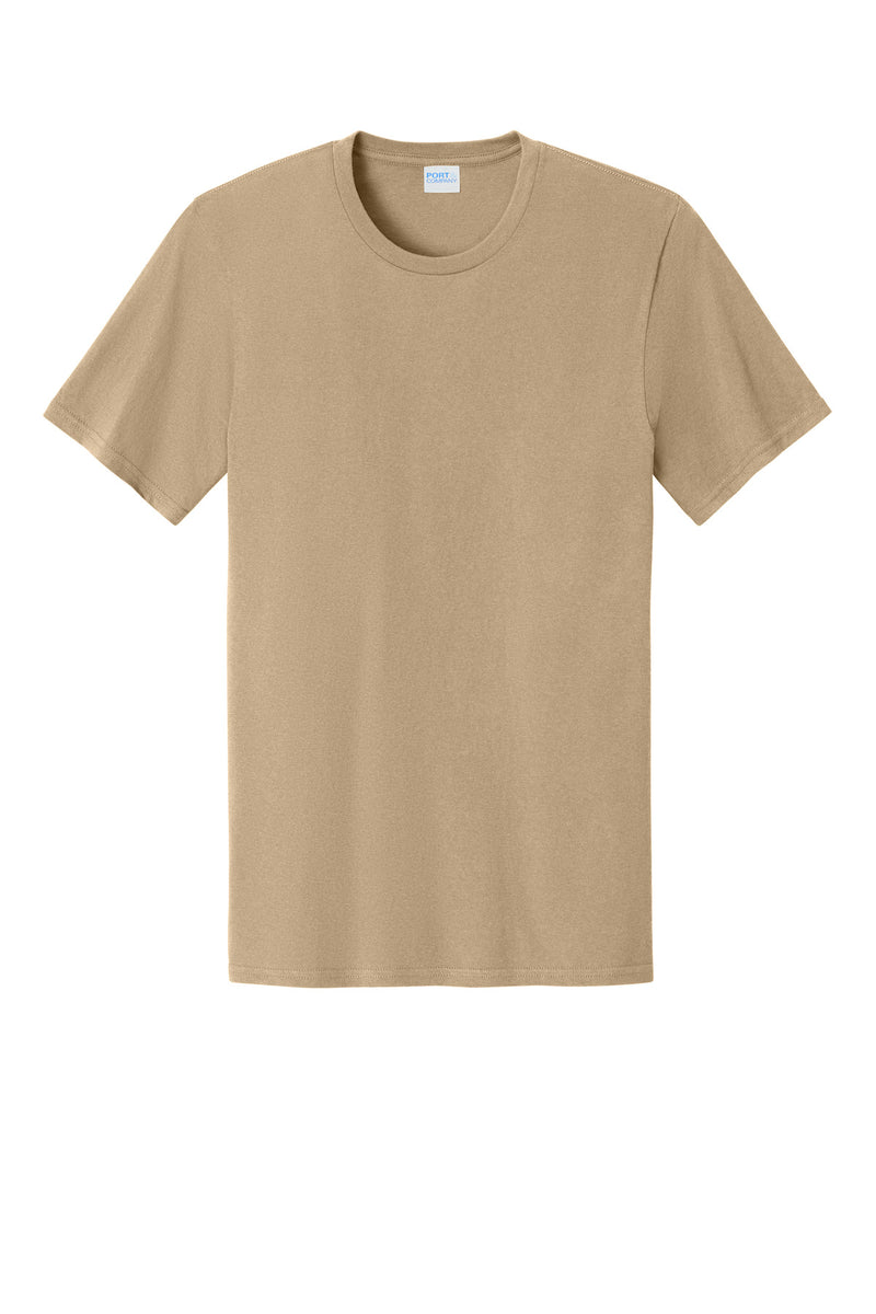 Port & Co Easy Cotton Tee - Sand