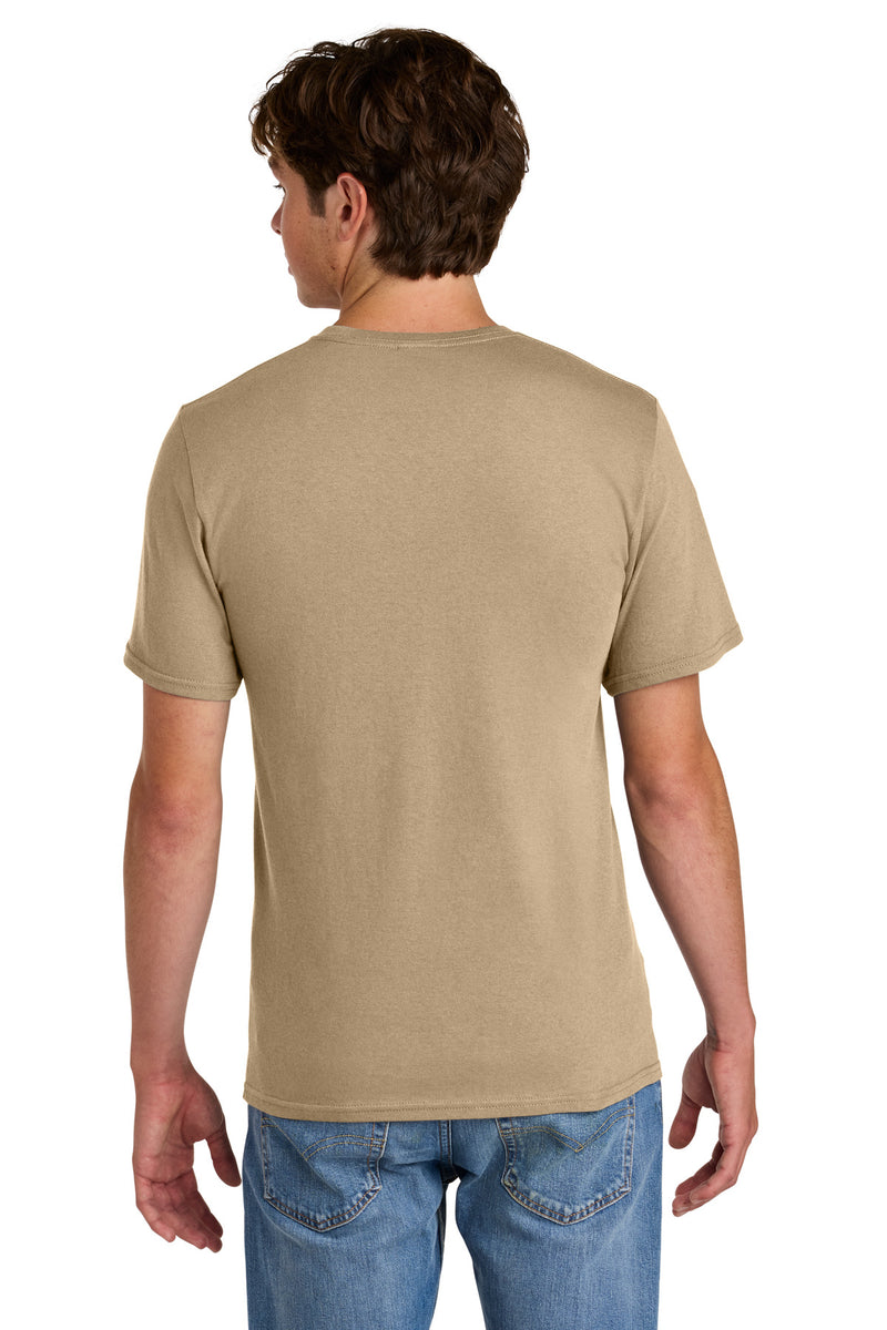 Port & Co Easy Cotton Tee - Sand
