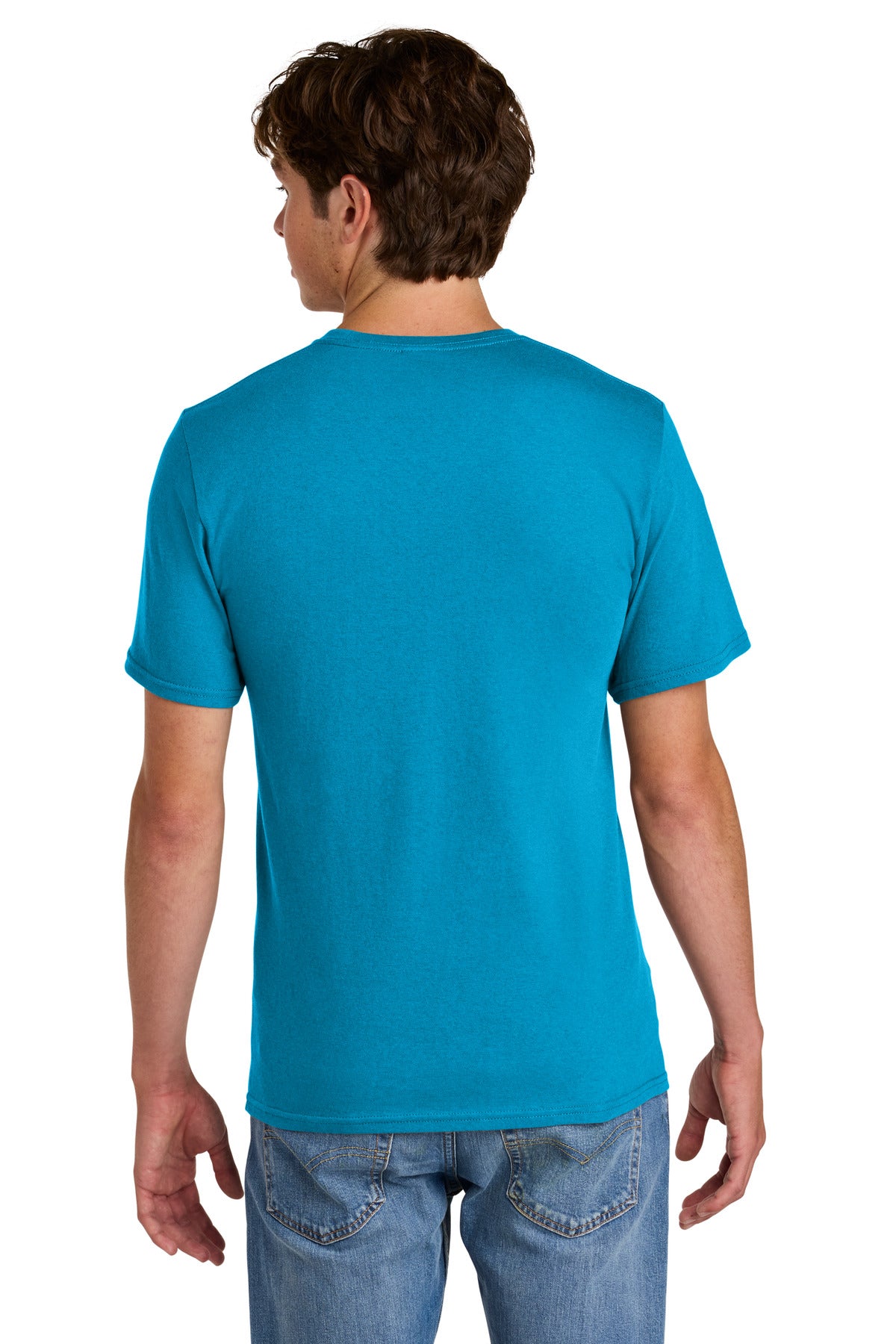 Port & Co Easy Cotton Tee - Sapphire