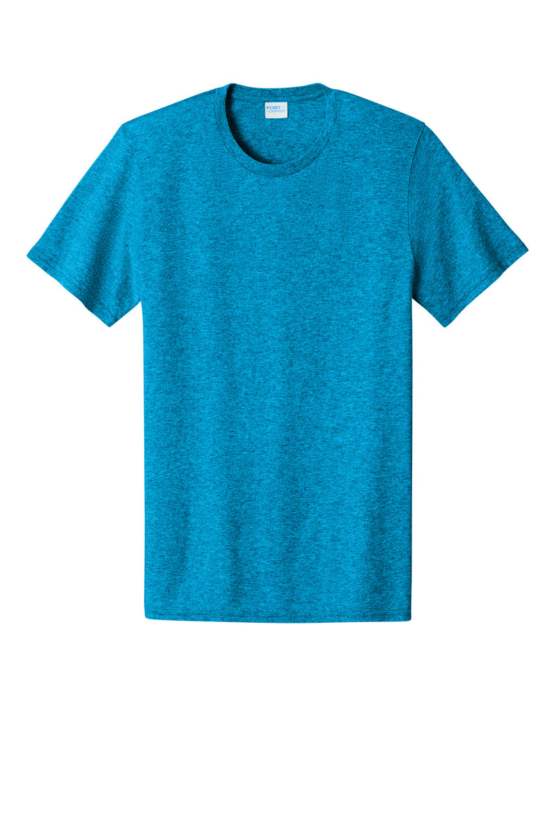 Port & Co Easy Cotton Tee - Sapphire Heather