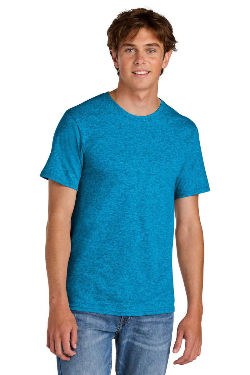 Port & Co Easy Cotton Tee - Sapphire Heather