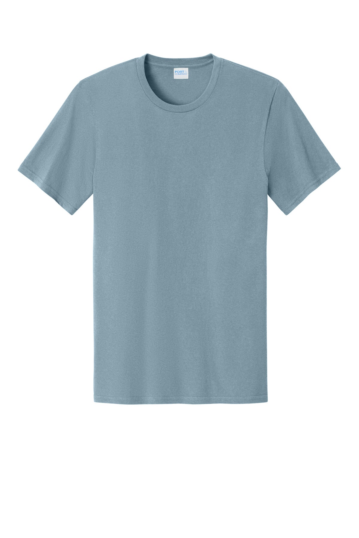 Port & Co Easy Cotton Tee - Stonewashed Blue