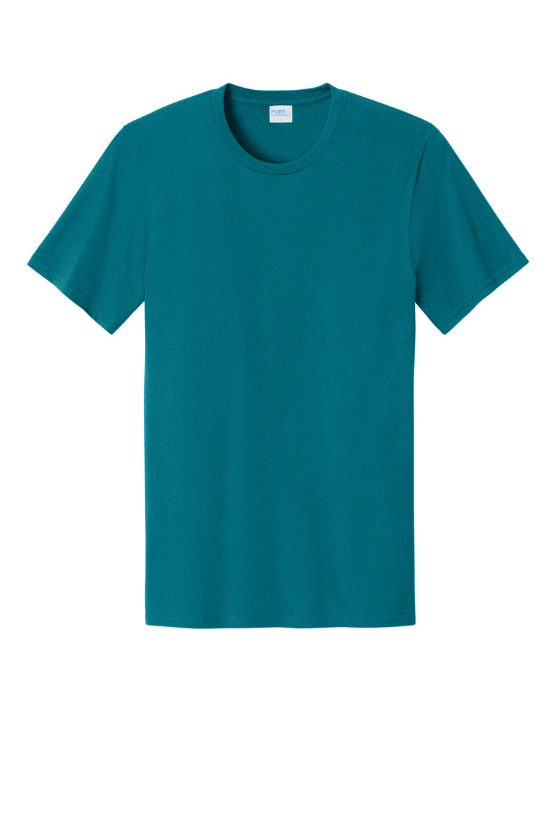 Port & Co Easy Cotton Tee - Teal