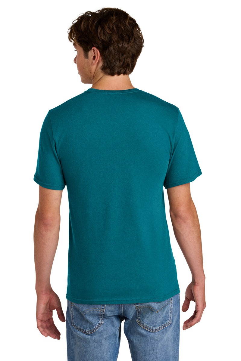 Port & Co Easy Cotton Tee - Teal