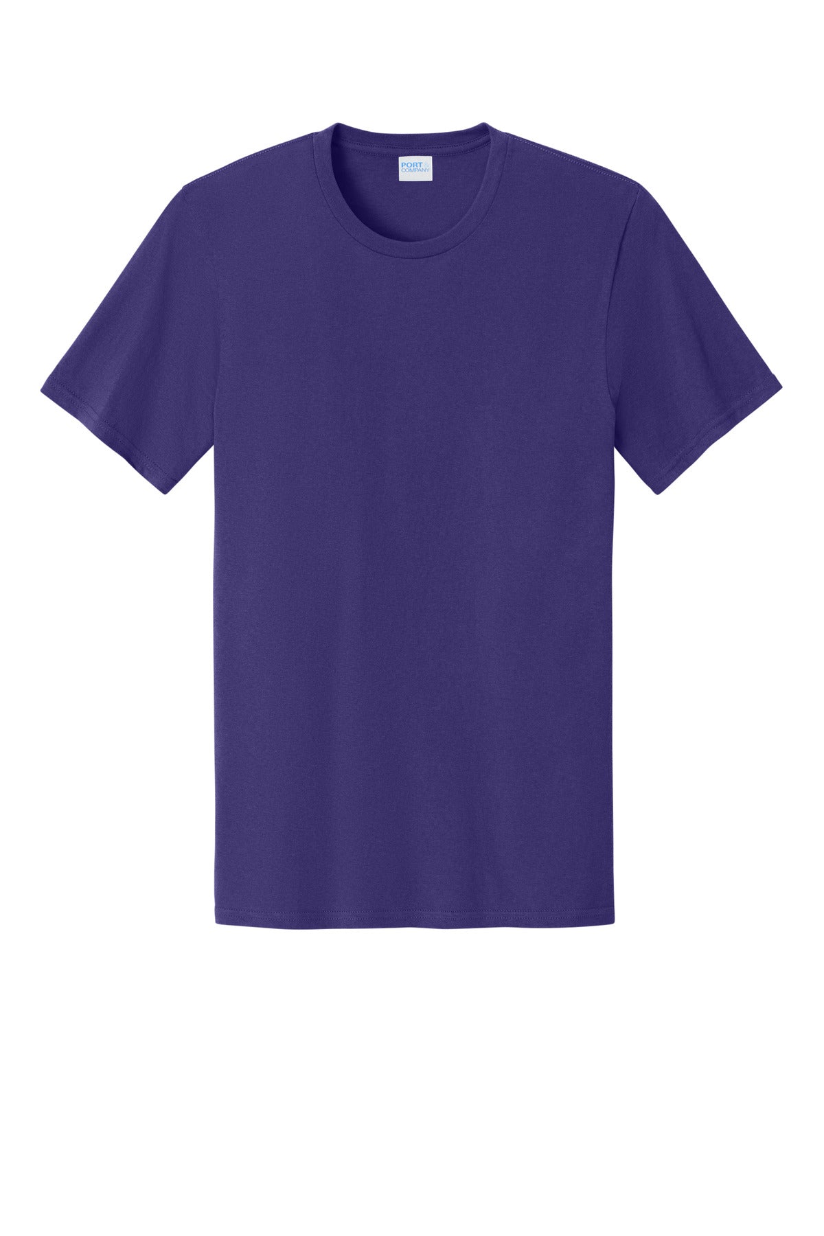 Port & Co Easy Cotton Tee - Team Purple