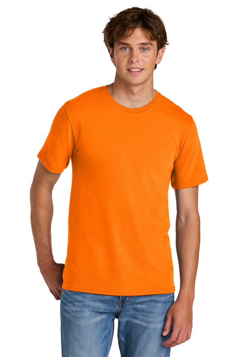 Port & Co Easy Cotton Tee - Tennessee Orange