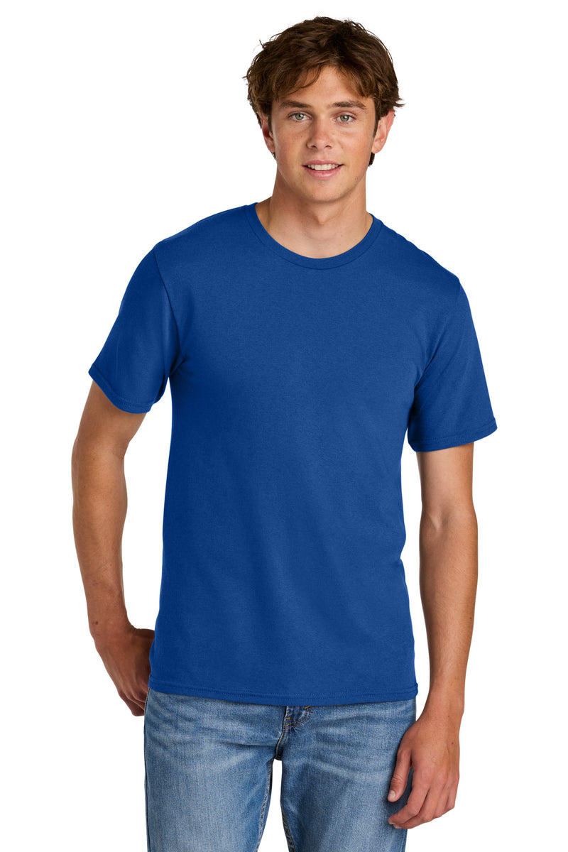Port & Co Easy Cotton Tee - True Royal
