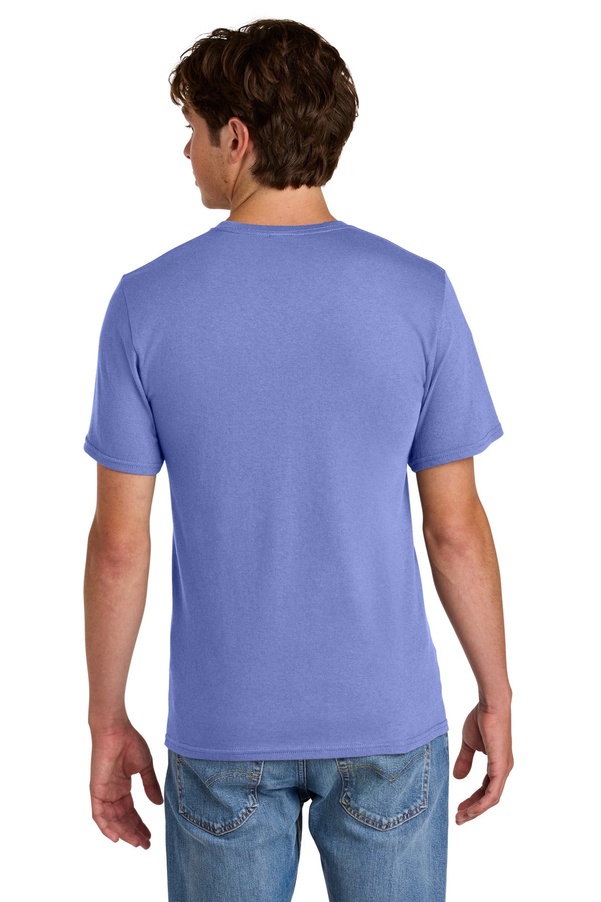 Port & Co Easy Cotton Tee - Violet