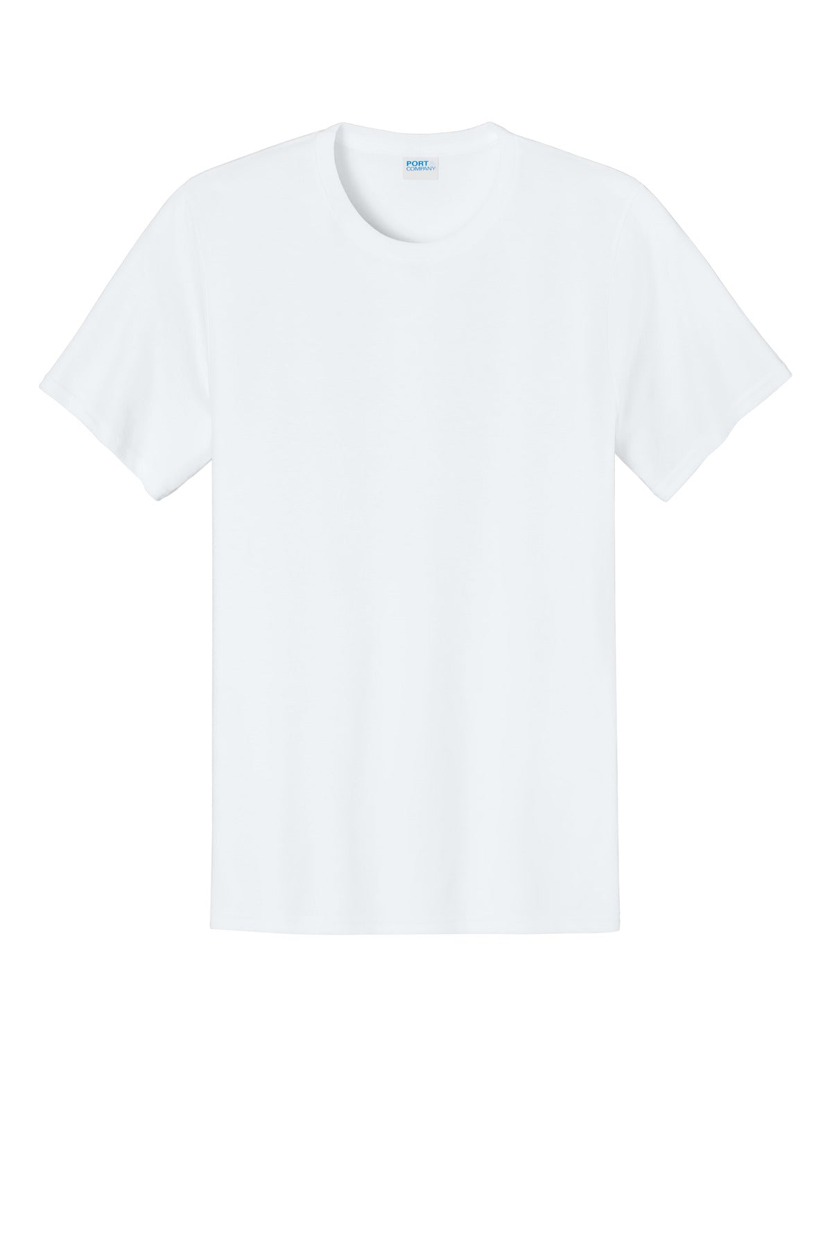 Port & Co Easy Cotton Tee - White