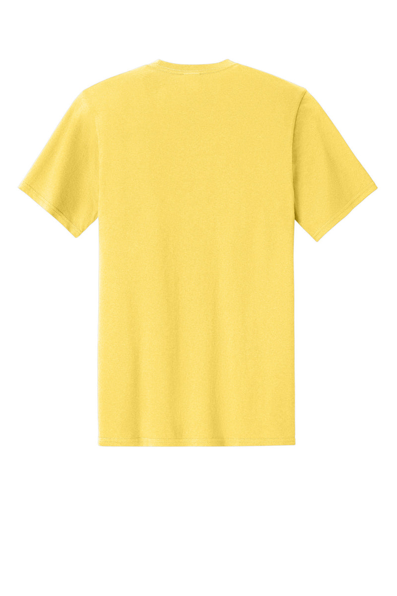 Port & Co Easy Cotton Tee - Yellow