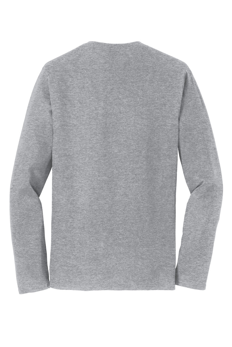 Port & Co Long Sleeve Fan Favorite Tee - Athletic Heather