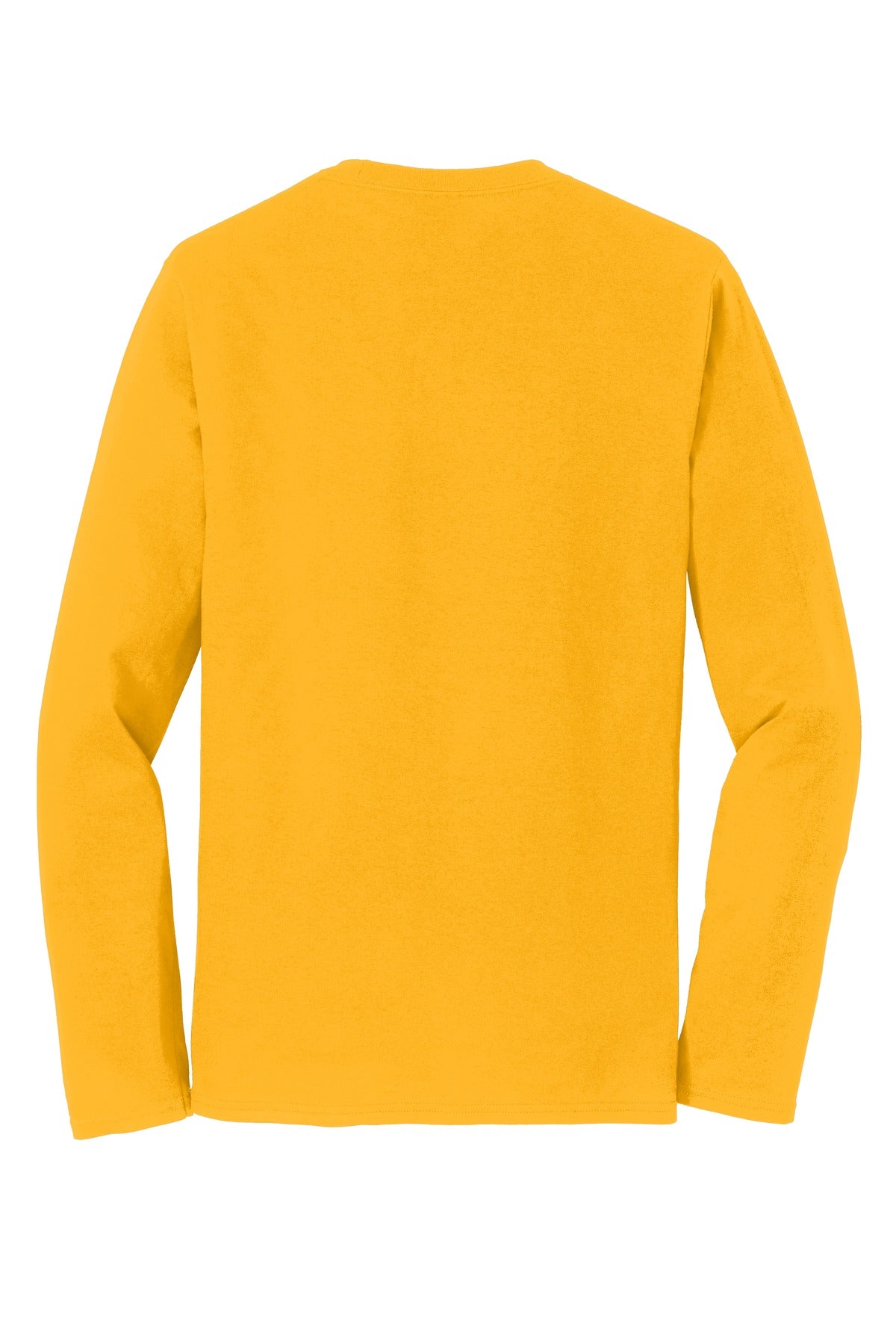Port & Co Long Sleeve Fan Favorite Tee - Bright Gold