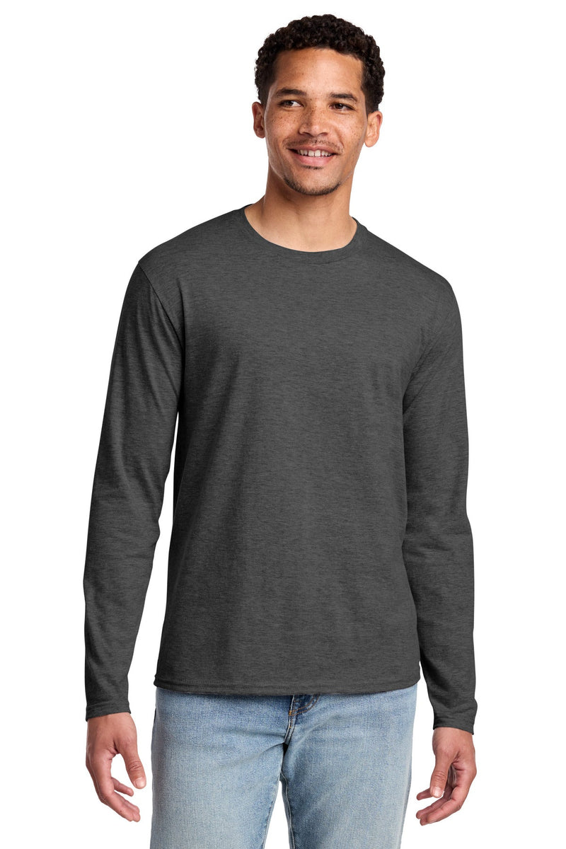 Genesis Church Charlevoix · Port & Co Long Sleeve Fan Favorite Tee (Dark Heather Grey)