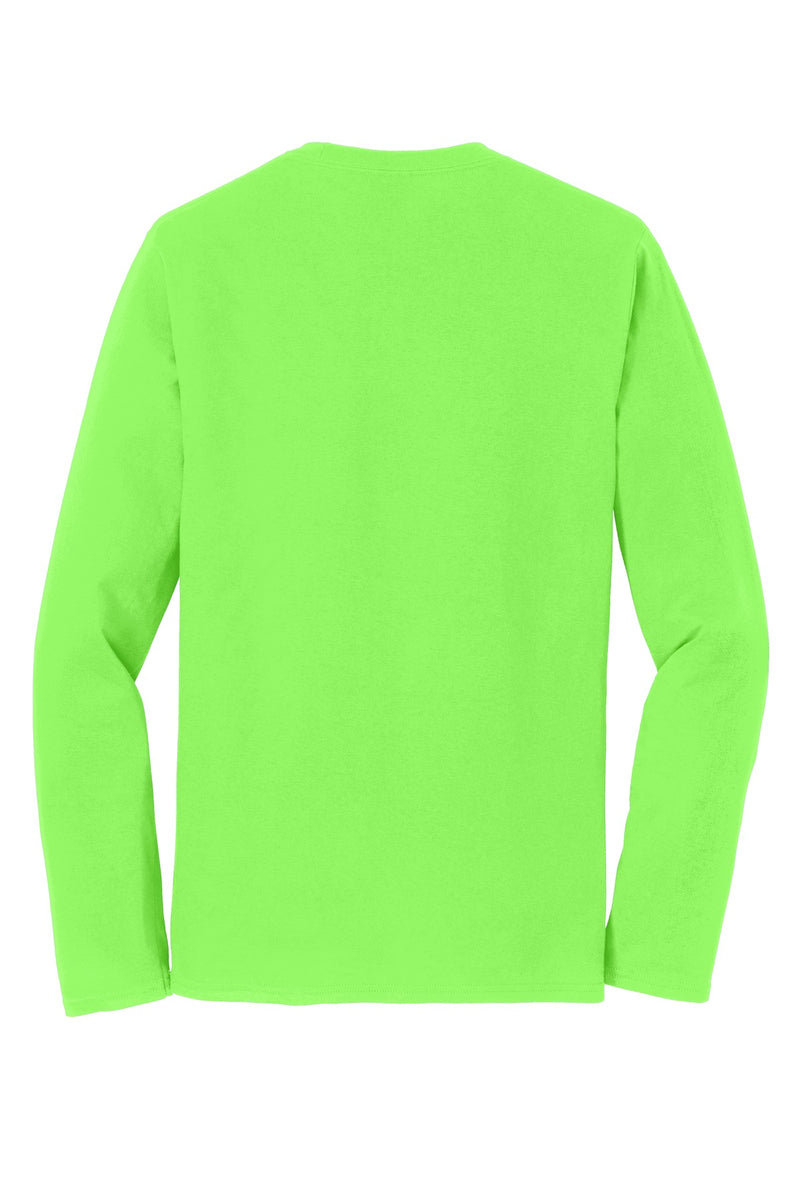 Port & Co Long Sleeve Fan Favorite Tee - Flash Green