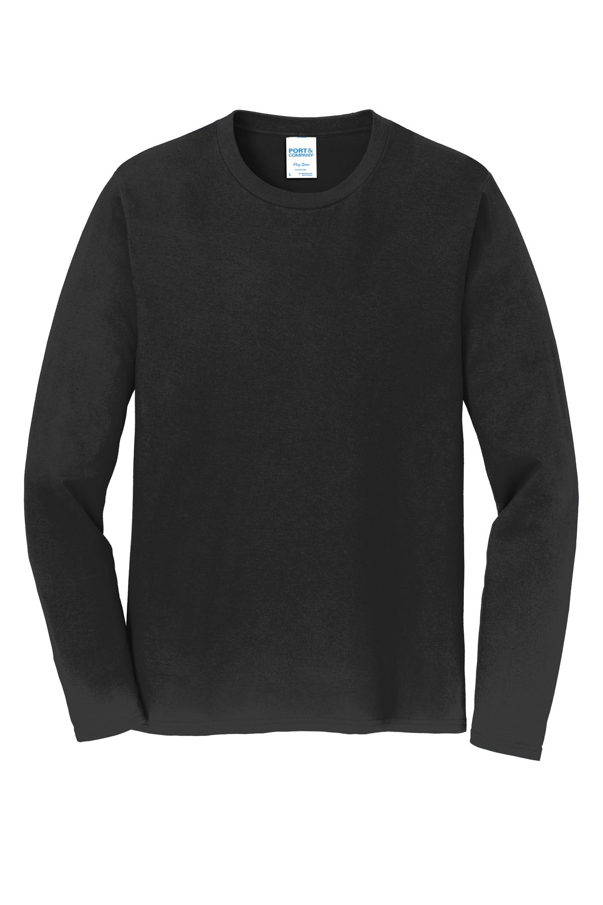 Genesis Church Boyne · Port & Co Long Sleeve Fan Favorite Tee (Jet Black)