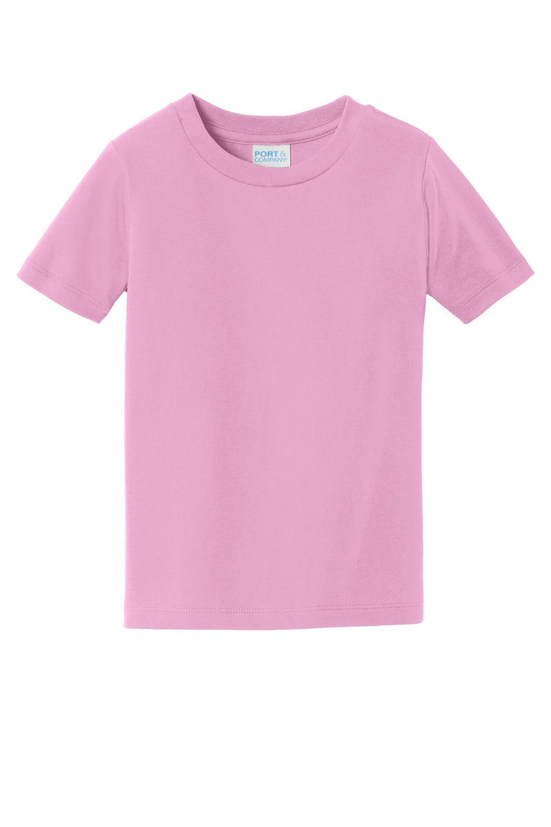 Port & Co Toddler Fan Favorite Tee - Candy Pink