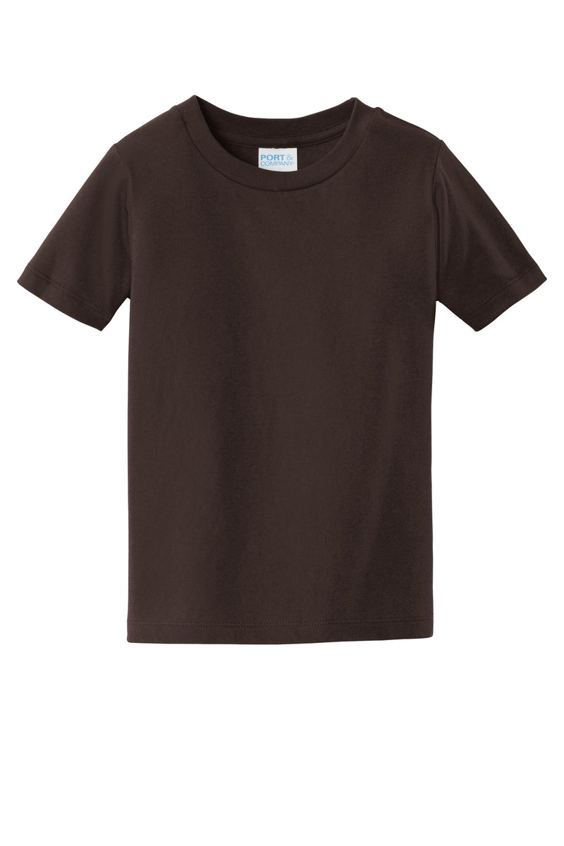 Port & Co Toddler Fan Favorite Tee - Dark Chocolate Brown