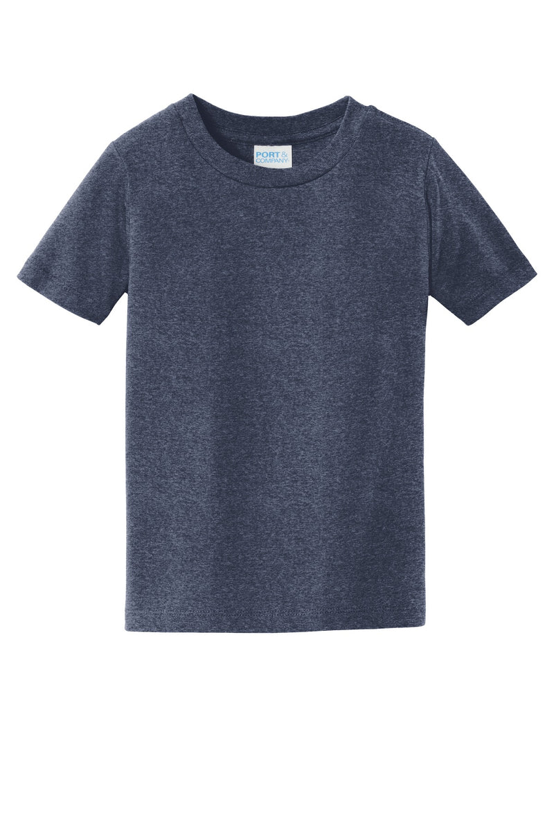 Port & Co Toddler Fan Favorite Tee - Heather Navy
