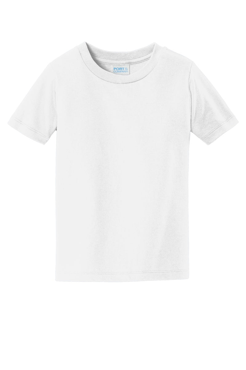 Port & Co Toddler Fan Favorite Tee - White