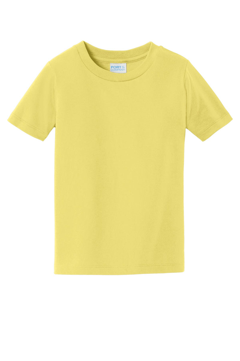 Port & Co Toddler Fan Favorite Tee - Yellow