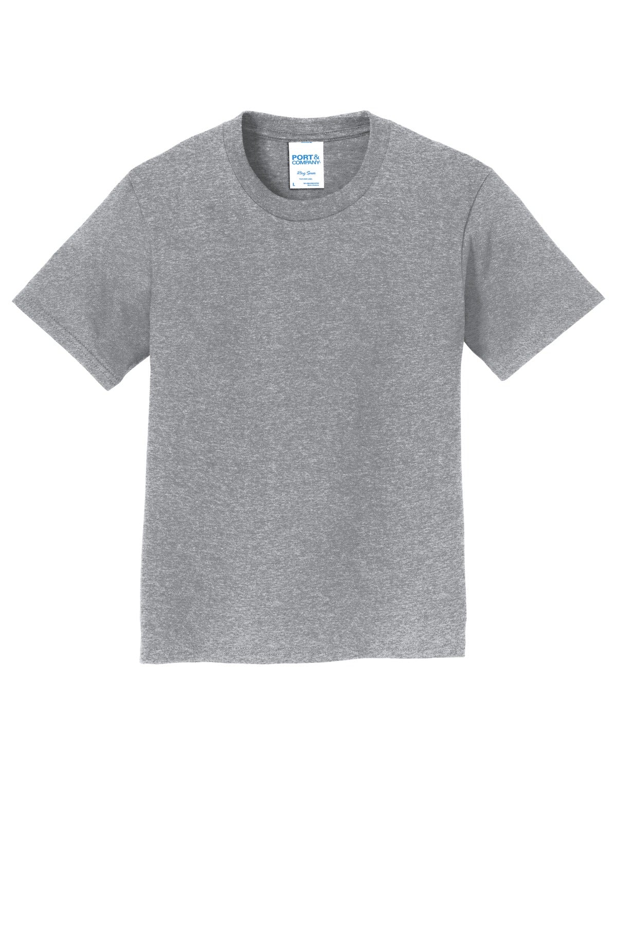 Port & Co Youth Fan Favorite Tee - Athletic Heather