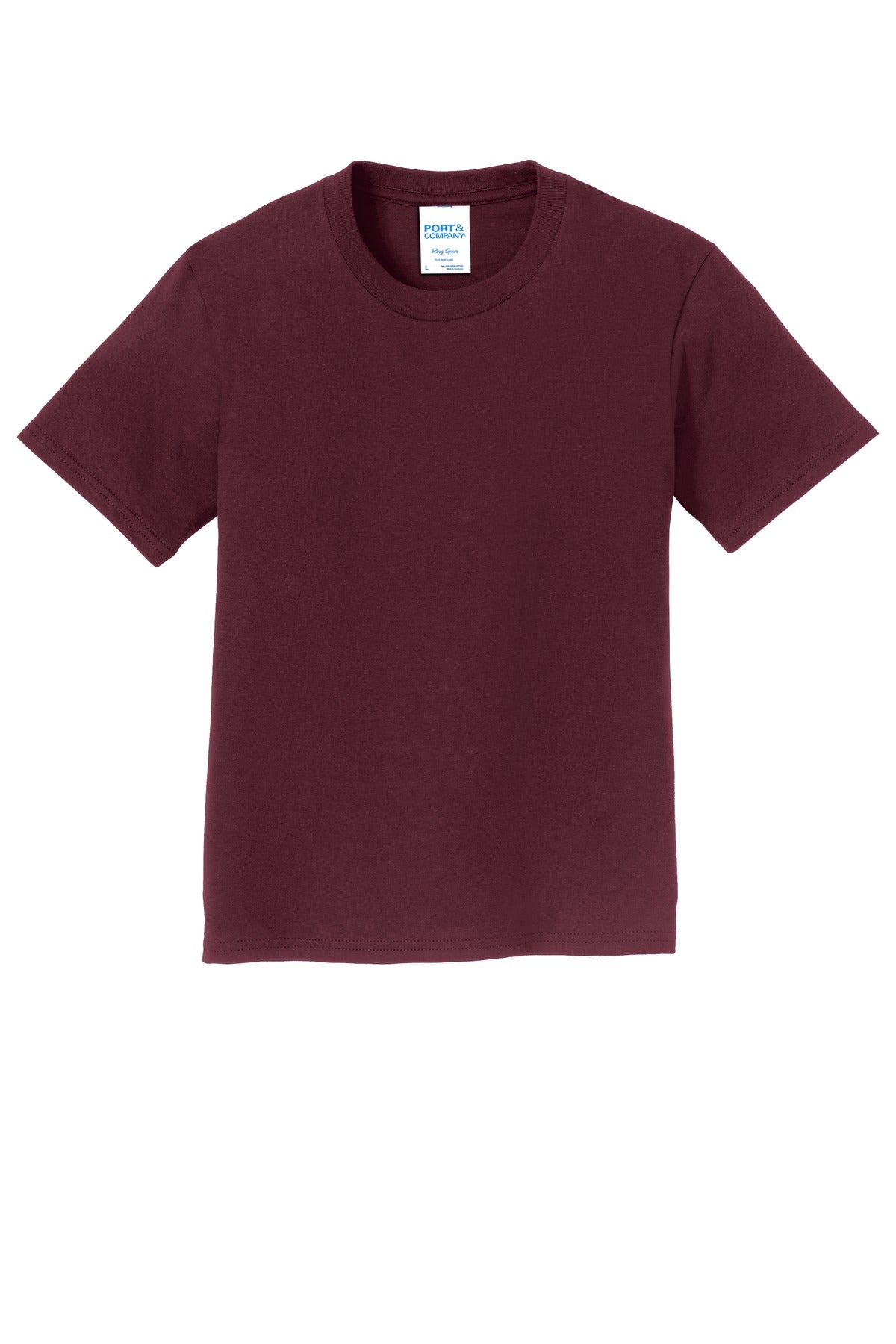 Port & Co Youth Fan Favorite Tee - Athletic Maroon