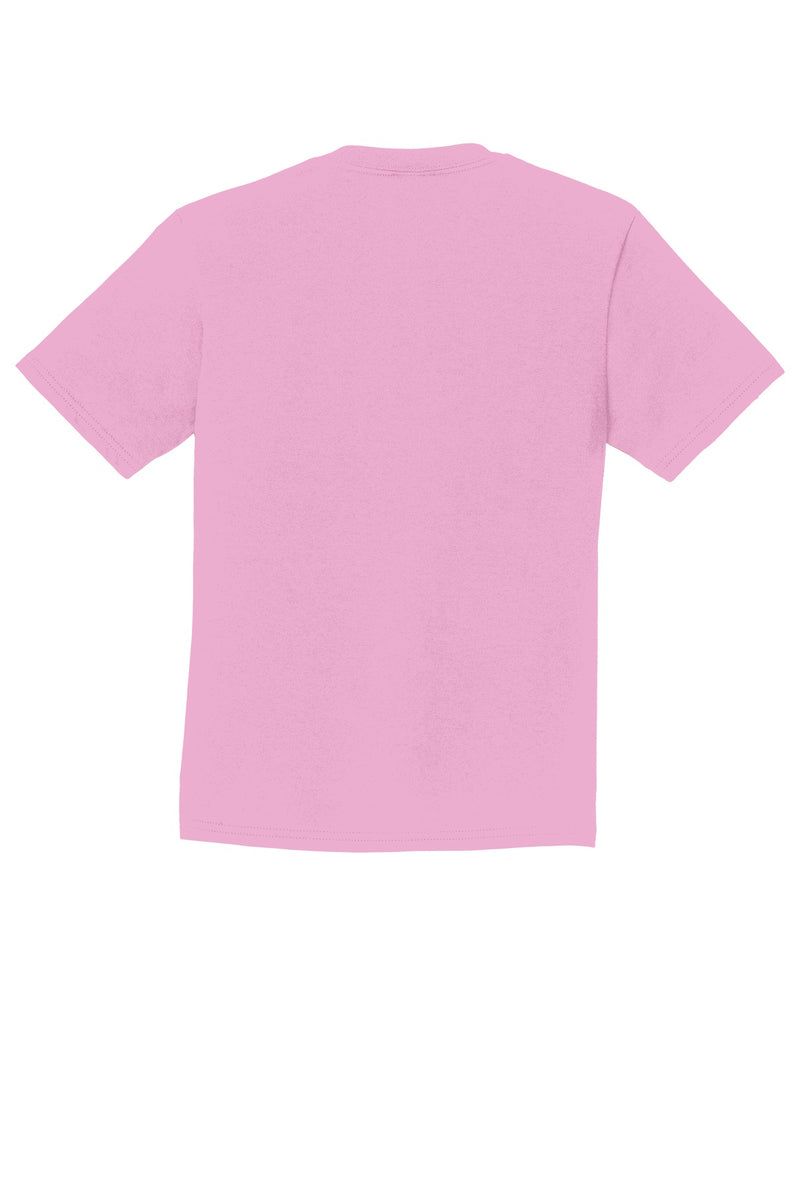Port & Co Youth Fan Favorite Tee - Candy Pink