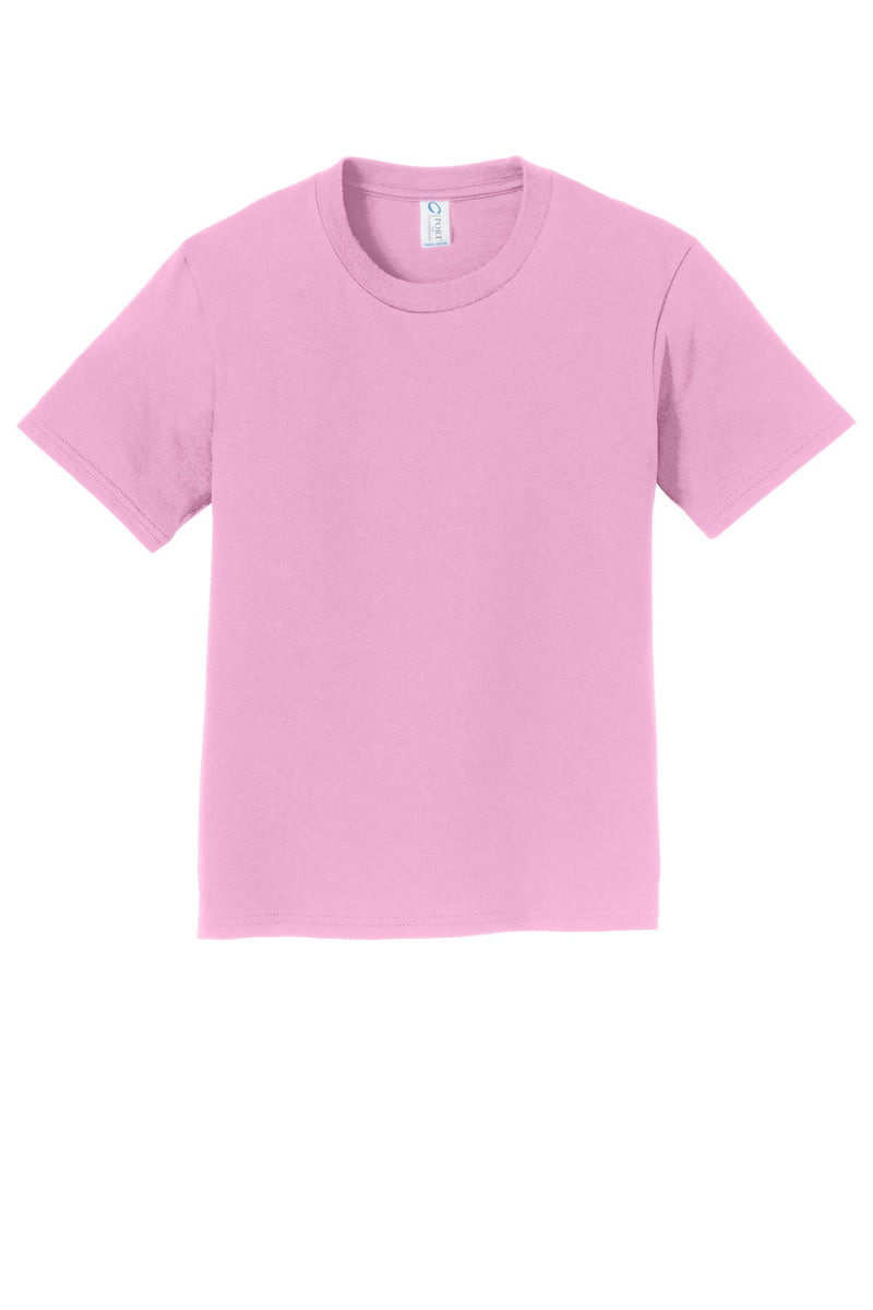 Port & Co Youth Fan Favorite Tee - Candy Pink