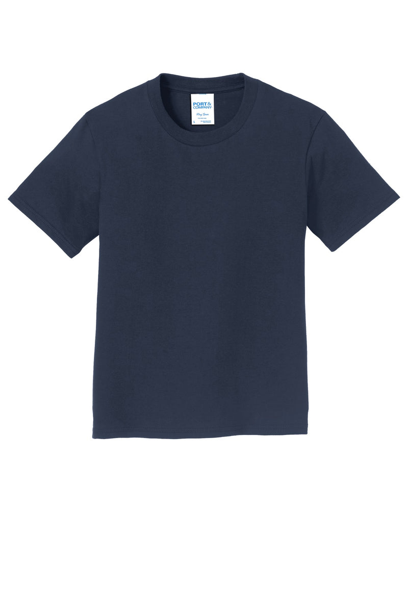 Port & Co Youth Fan Favorite Tee - Deep Navy