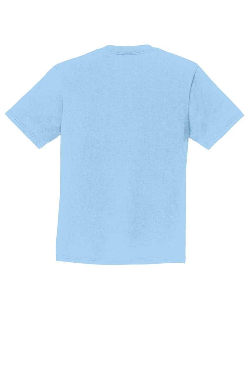 Port & Co Youth Fan Favorite Tee - Light Blue