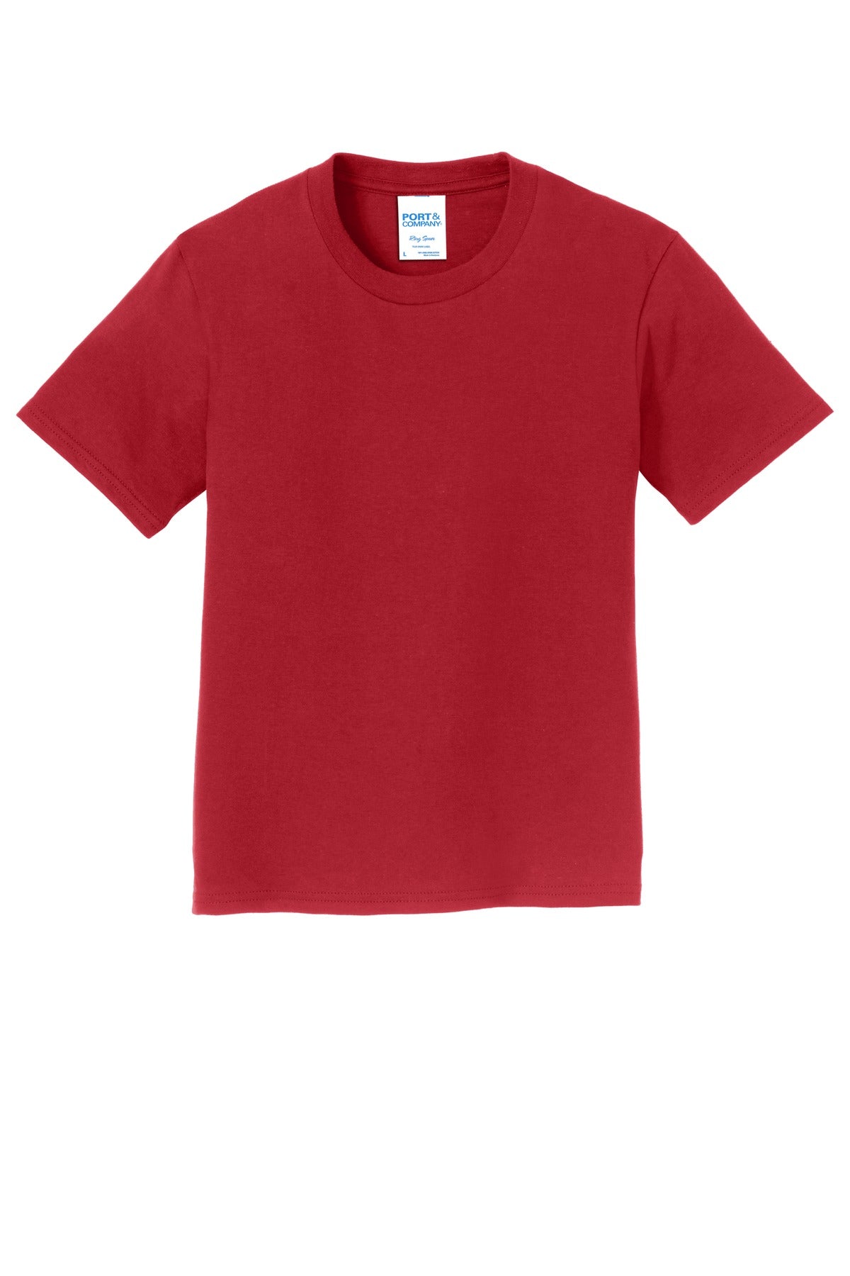 Port & Co Youth Fan Favorite Tee - Team Cardinal