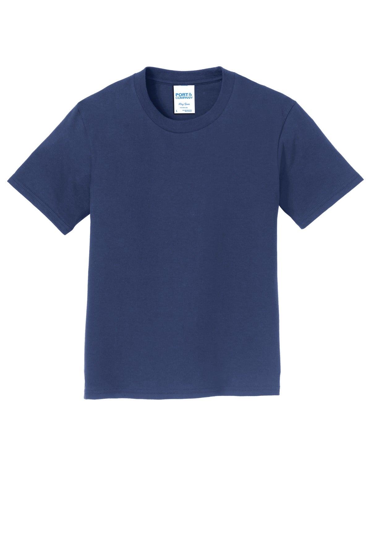 Port & Co Youth Fan Favorite Tee - Team Navy