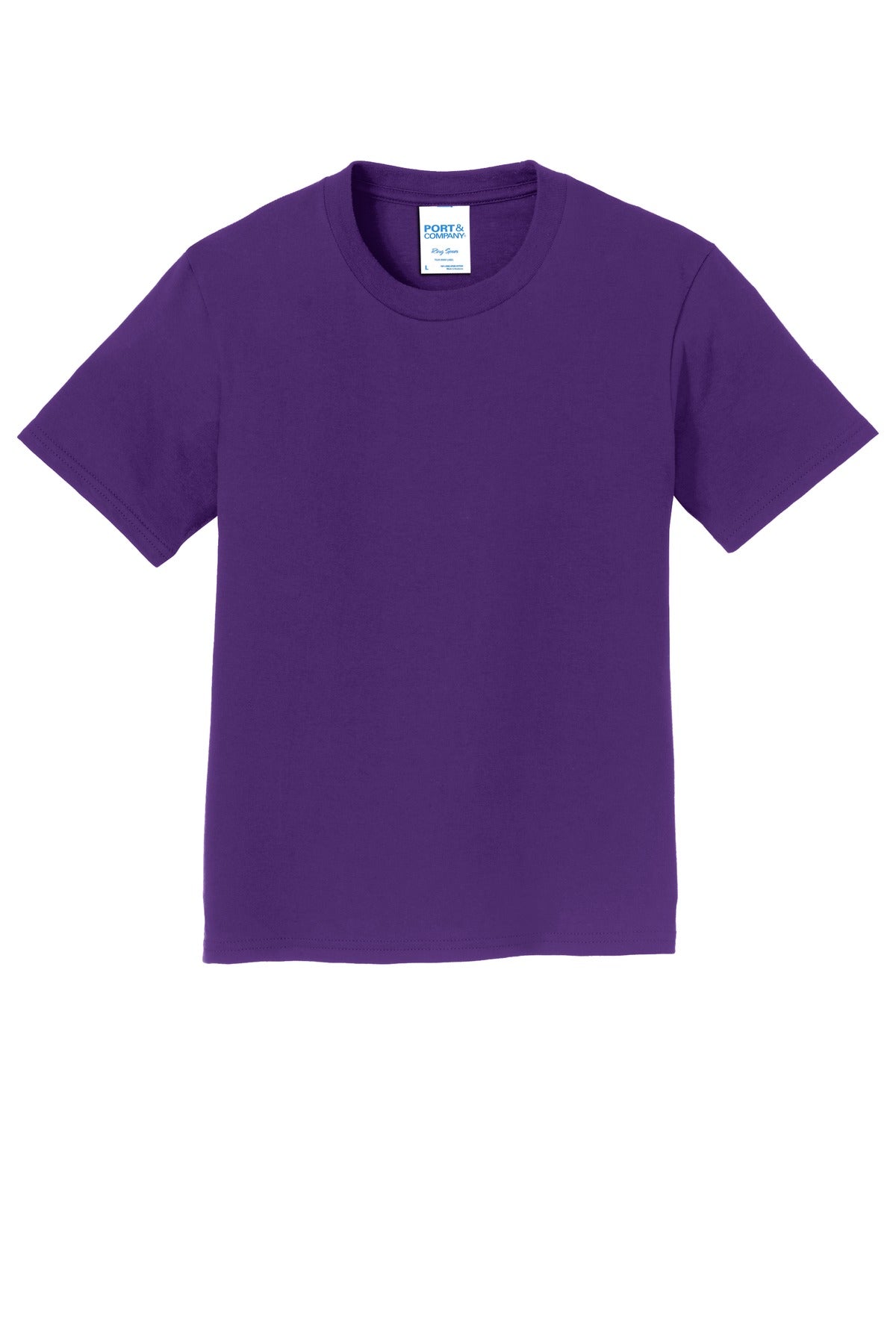 Port & Co Youth Fan Favorite Tee - Team Purple