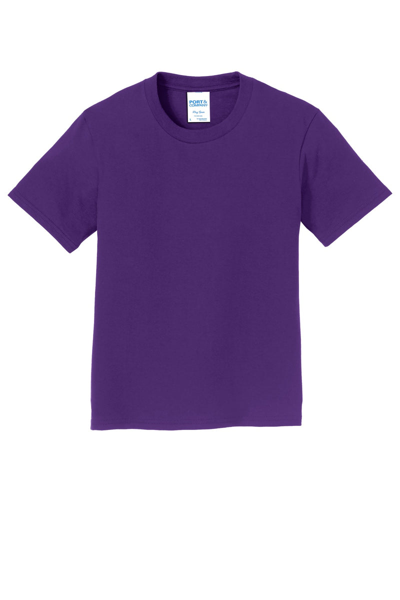 Port & Co Youth Fan Favorite Tee - Team Purple