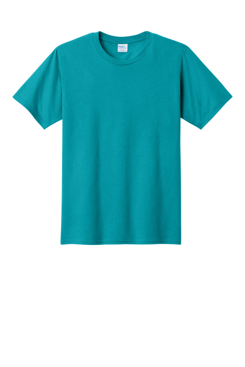 Port & Co Fan Favorite Tee - Bright Aqua