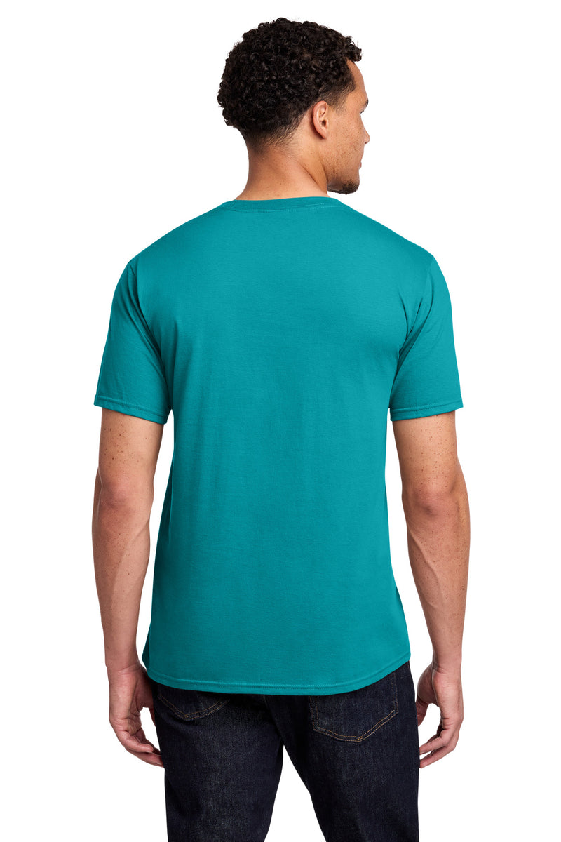Port & Co Fan Favorite Tee - Bright Aqua