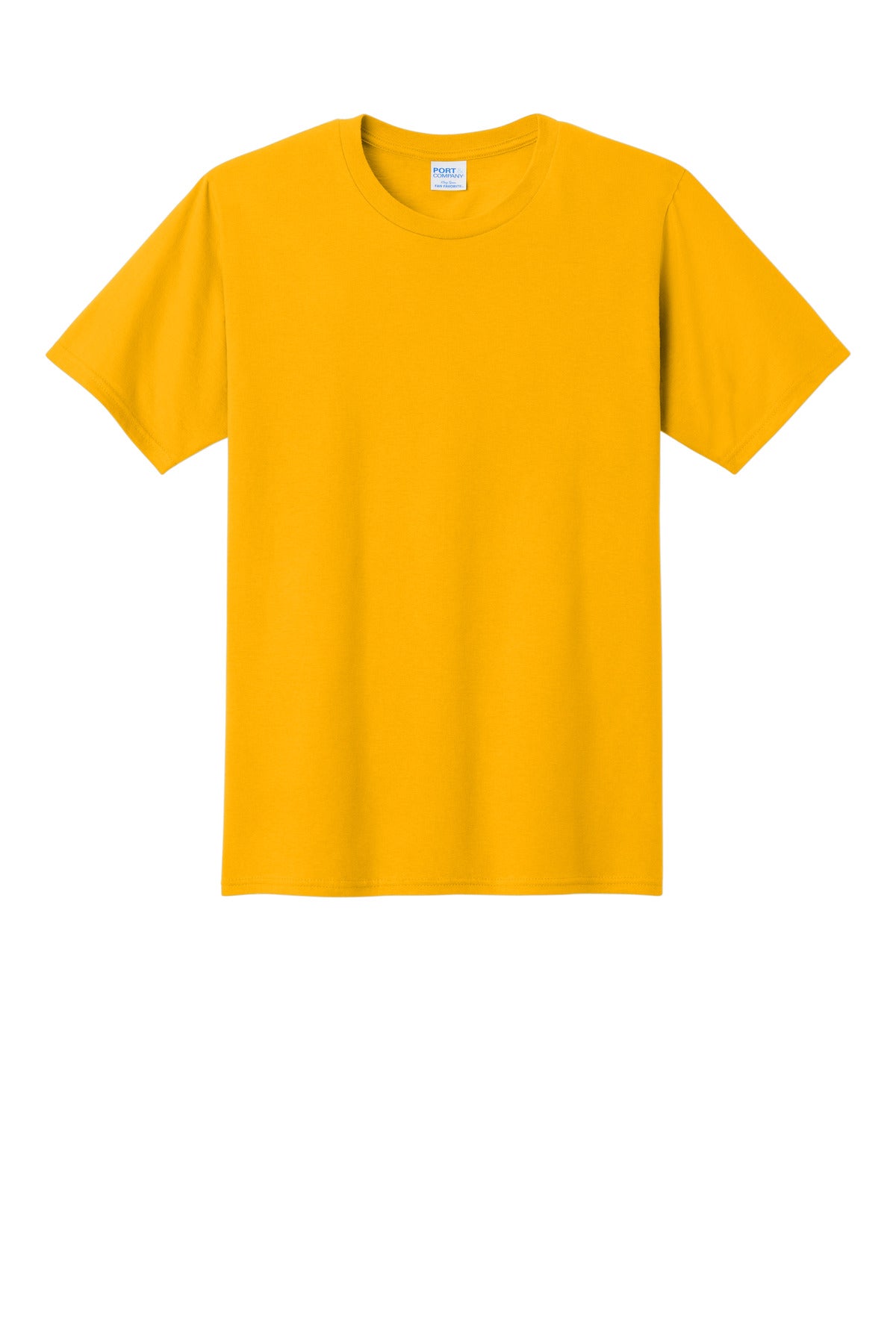 Port & Co Fan Favorite Tee - Bright Gold