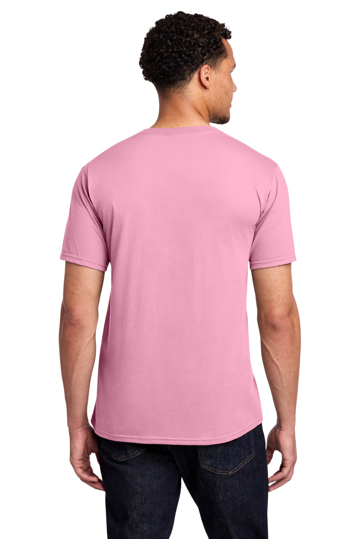 Port & Co Fan Favorite Tee - Candy Pink