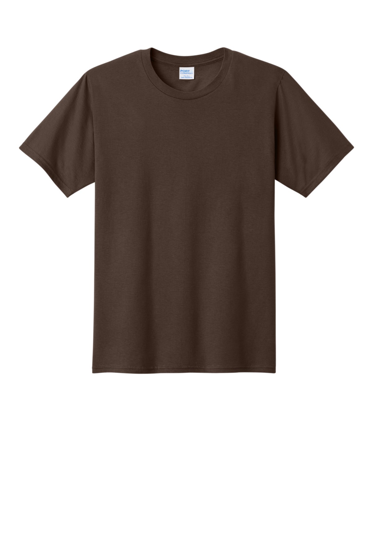 Port & Co Fan Favorite Tee - Dark Chocolate Brown