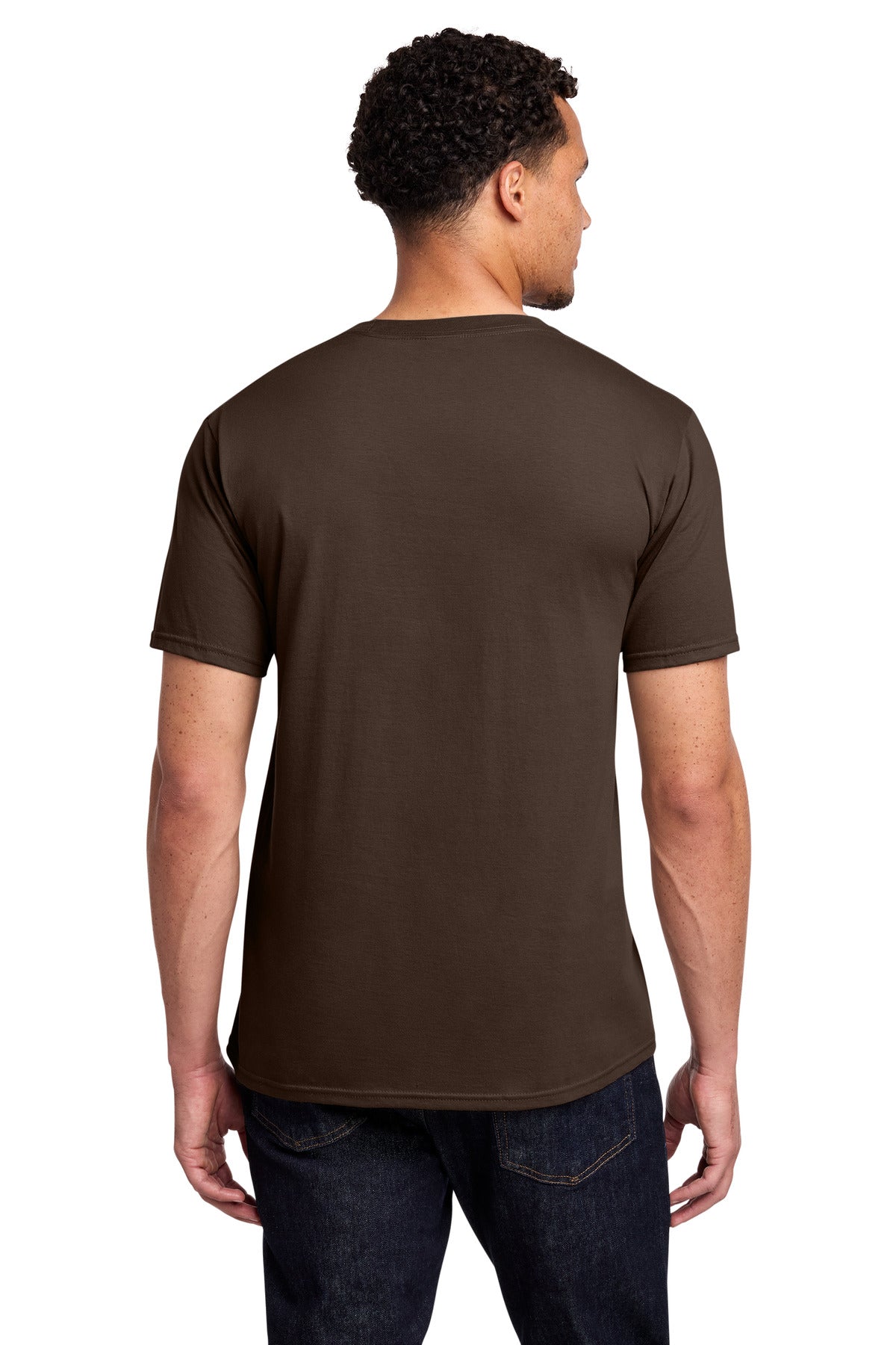 Port & Co Fan Favorite Tee - Dark Chocolate Brown