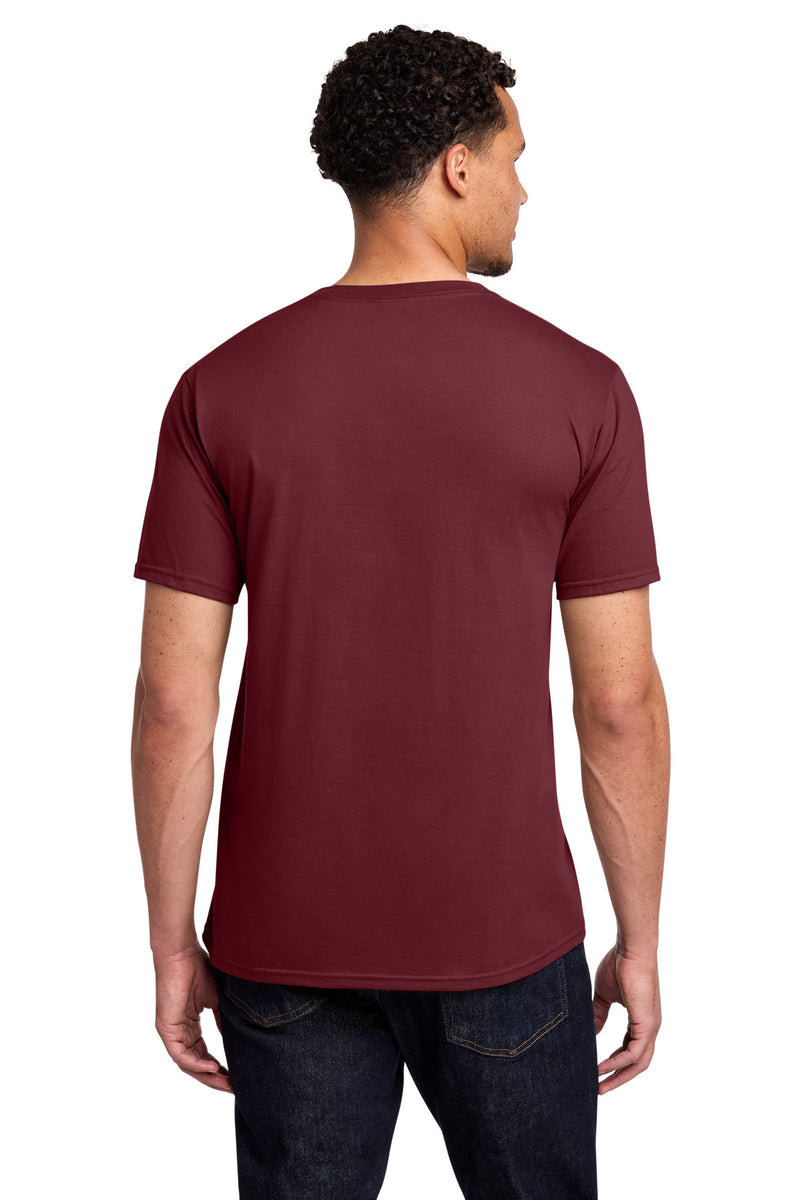 Port & Co Fan Favorite Tee - Garnet