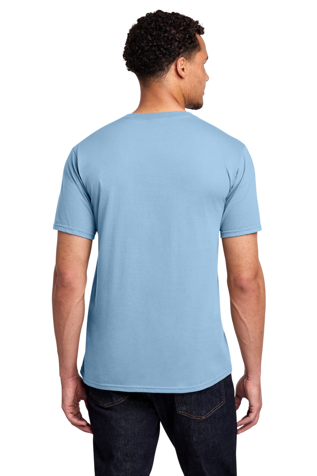 Port & Co Fan Favorite Tee - Light Blue