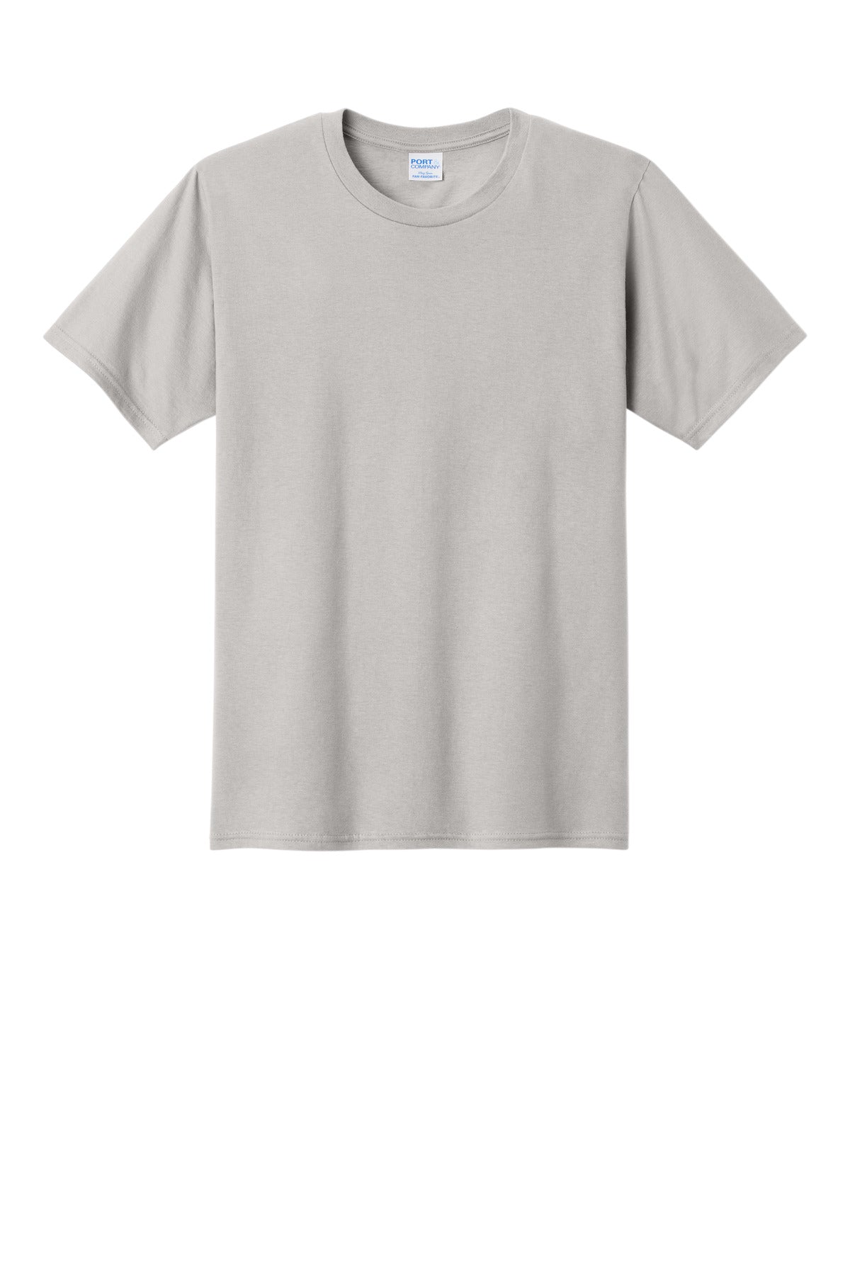 Port & Co Fan Favorite Tee - Silver