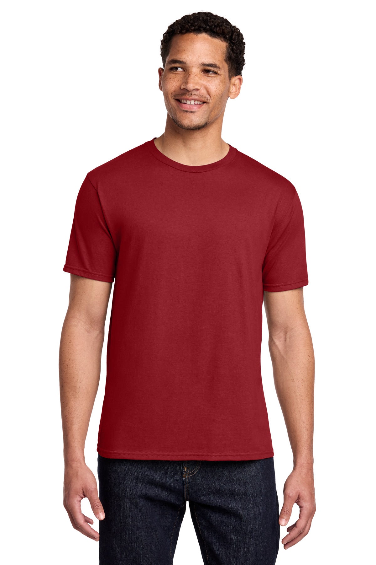 Port & Co Fan Favorite Tee - Team Cardinal